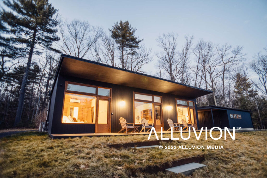 Hudson Woods Cabin Airbnb Photo Tour with Photographer Maxwell Alexander – Real Estate Photography – Airbnb Photography – Dusk Photography