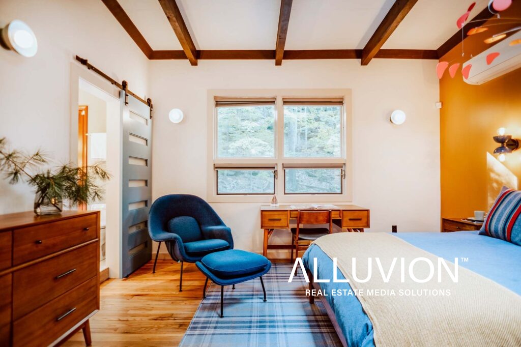 Modern Rustic Woodstock Cabin – Airbnb Photography by Photographer Maxwell Alexander – Hudson Valley – Catskills
