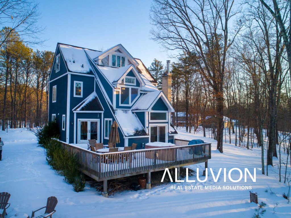 The Winter Wonderland Farmhouse in Shawangunk Mountains – Airbnb Photography + VRBO Photography by Maxwell Alexander – The Best Vacation Rental Photography in Hudson Valley and Catskills