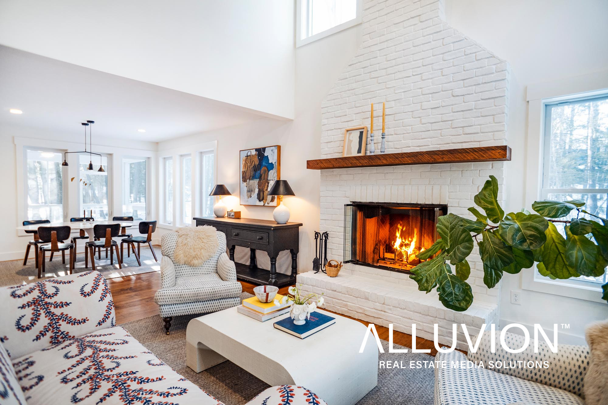 Modern Farmhouse in Catskill Mountains – Airbnb / Real Estate Photography by Maxwell Alexander – The Best Airbnb Photography and Vacation Rental Management by ALLUVION Real Estate