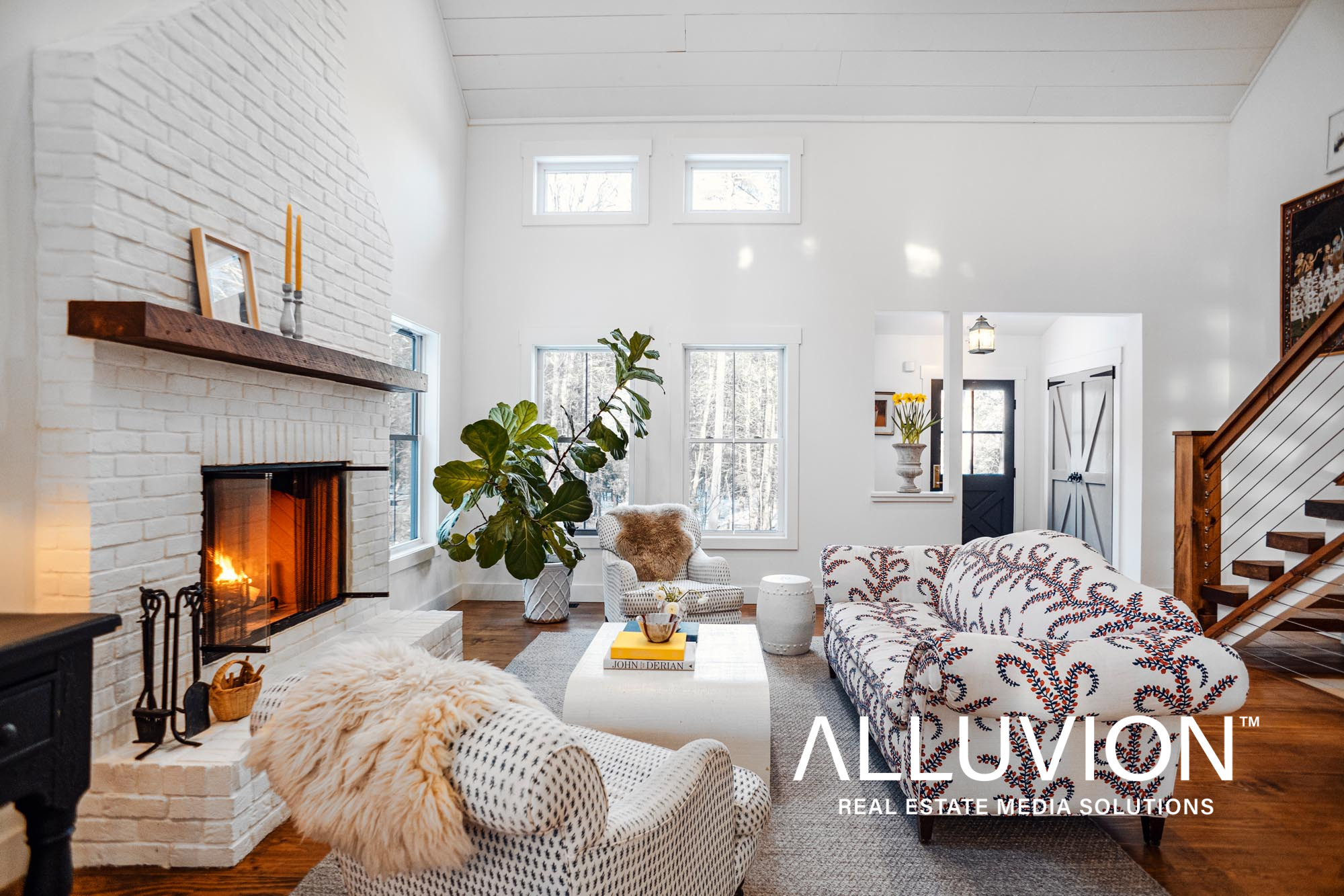 Modern Farmhouse in Catskill Mountains – Airbnb / Real Estate Photography by Maxwell Alexander