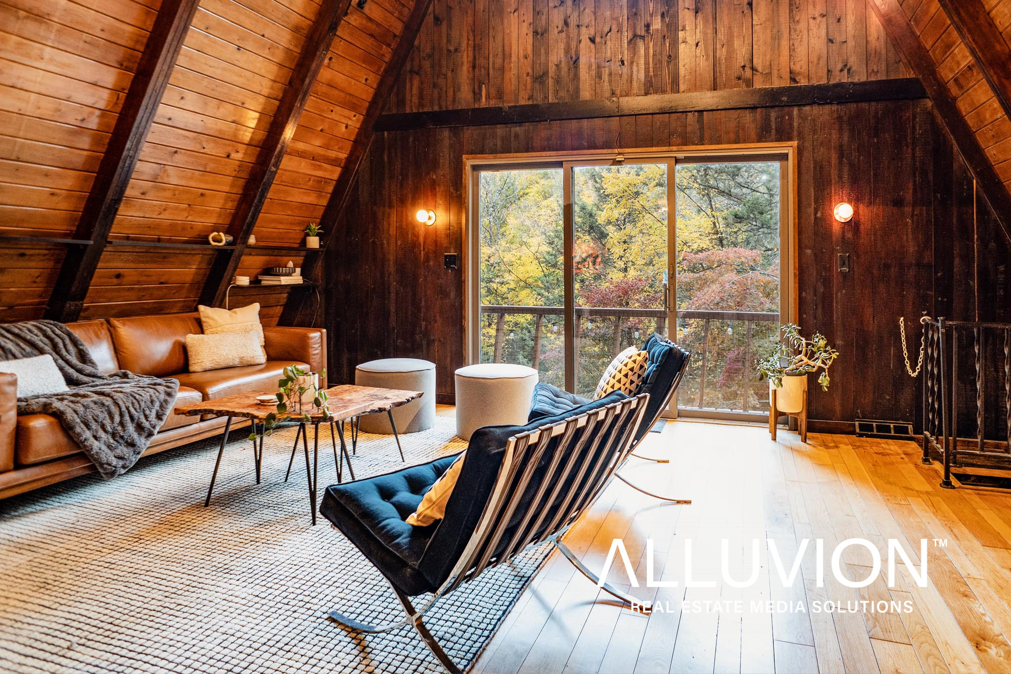 Catskill Mountains A-Frame Cabin – Hudson Valley Airbnb Photography by Maxwell Alexander – The Best Vacation Rental Photography Upstate, NY