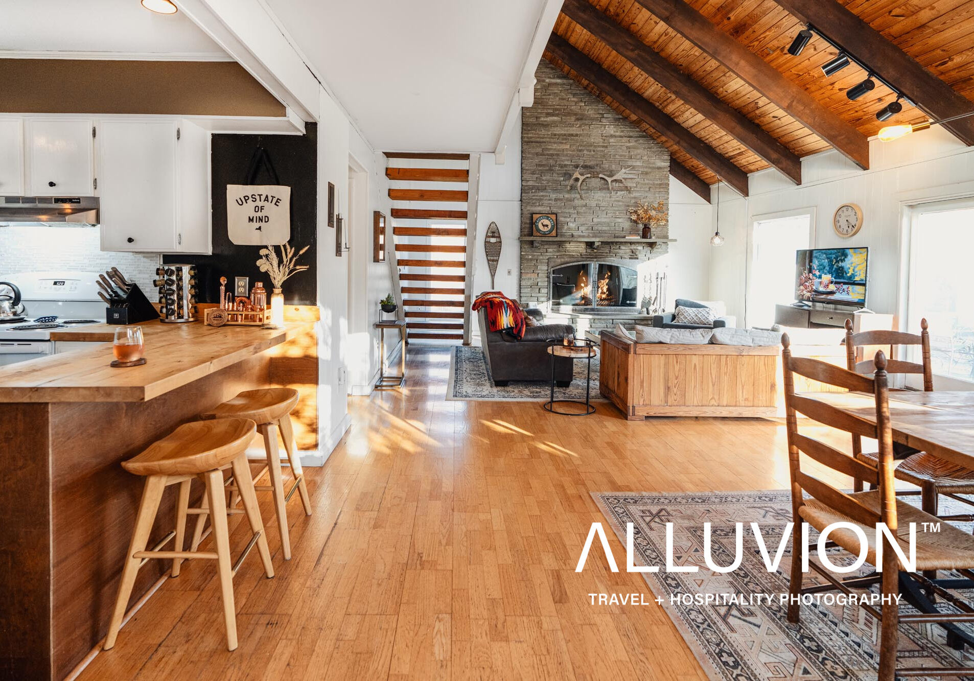 Experiential Hospitality Photography in the Hudson Valley and Catskills: Spotlight on Maxwell Alexander's Catskill Mountain Cabin Photoshoot – Alluvion Media